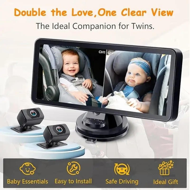 Baby Car Camera Manufacturer - 6.9 Inch Rear Facing Camera