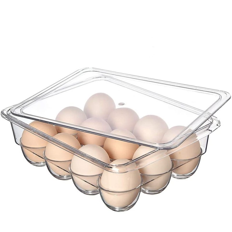 Egg Holder Factory - 12 Eggs Stackable Storage Trays