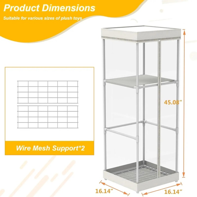 Stuffed Animal Storage Supplier - Extra Large Zipper Organizer Tube