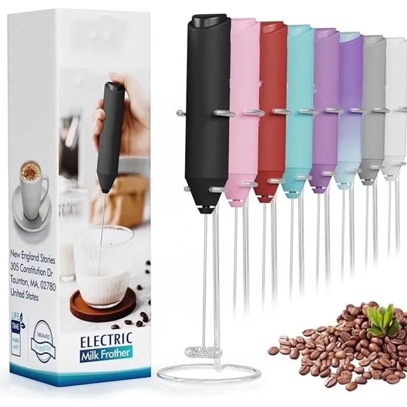 Powerful Frother Factory - Mini Whisk for Coffee and Matcha