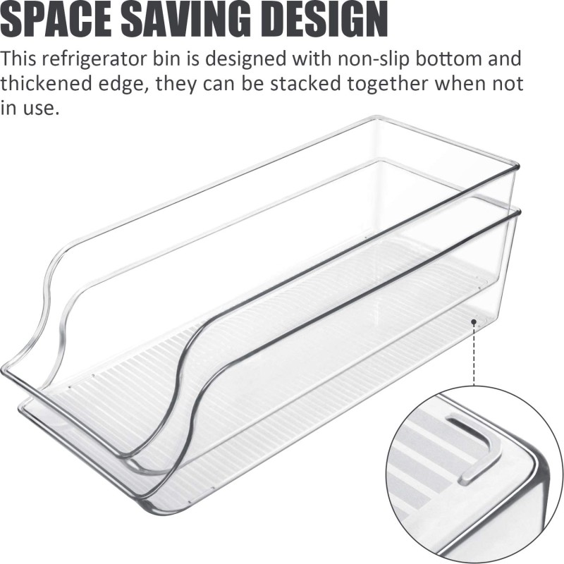 Soda Can Organizer Factory - Clear Beverage Dispenser Bins