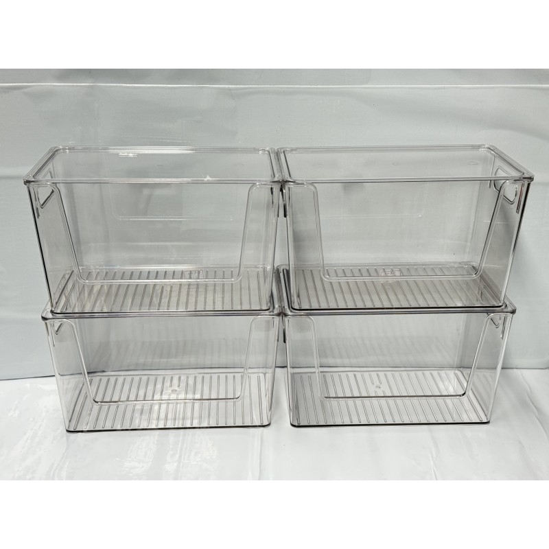 Storage Container Manufacturer - Open Front Bins with Lids