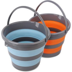 Plastic Bucket Manufacturer - 10L Collapsible Storage Tub for Outdoor Use