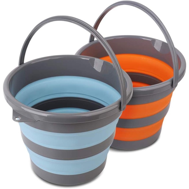 Plastic Bucket Manufacturer - 10L Collapsible Storage Tub for Outdoor Use