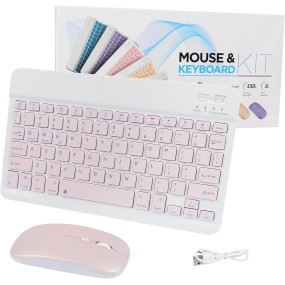 Wireless Keyboard Mouse Supplier - Ultra-Thin Rechargeable Combo