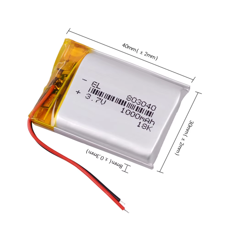 LiPo Battery Factory - 3.7V 500mAh for Bluetooth Speaker