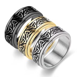 Snake Ring Manufacturer - Unisex Stainless Steel Gold Silver Black