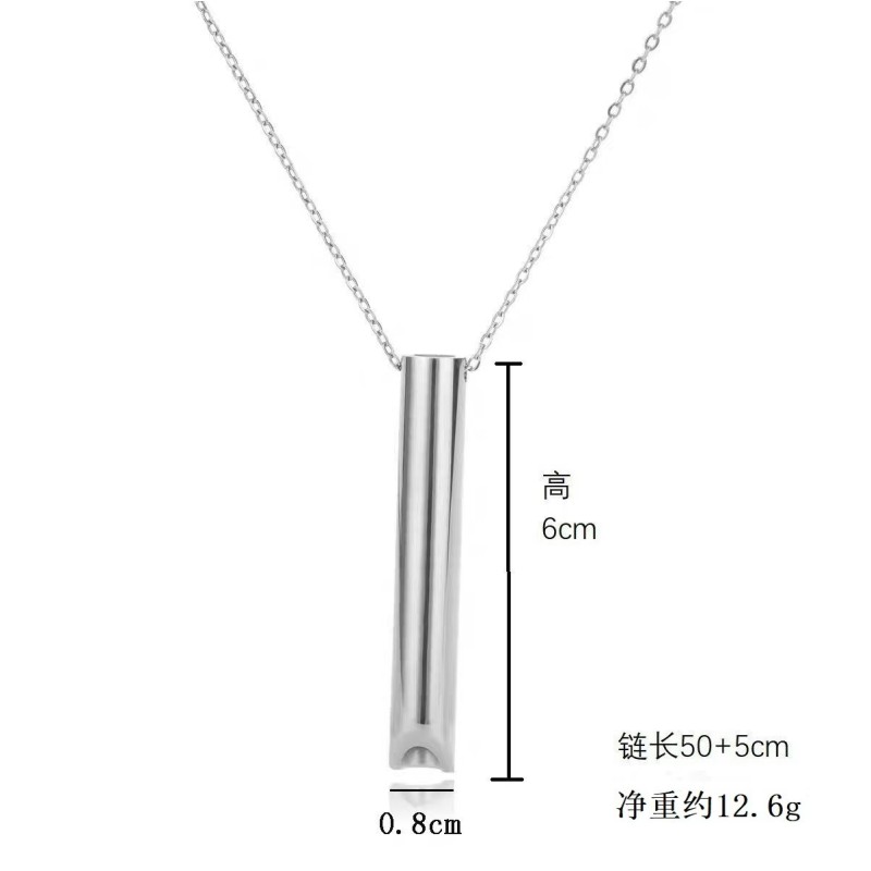 Anti-Anxiety Necklace Supplier - Whistle Calming Relief Jewelry