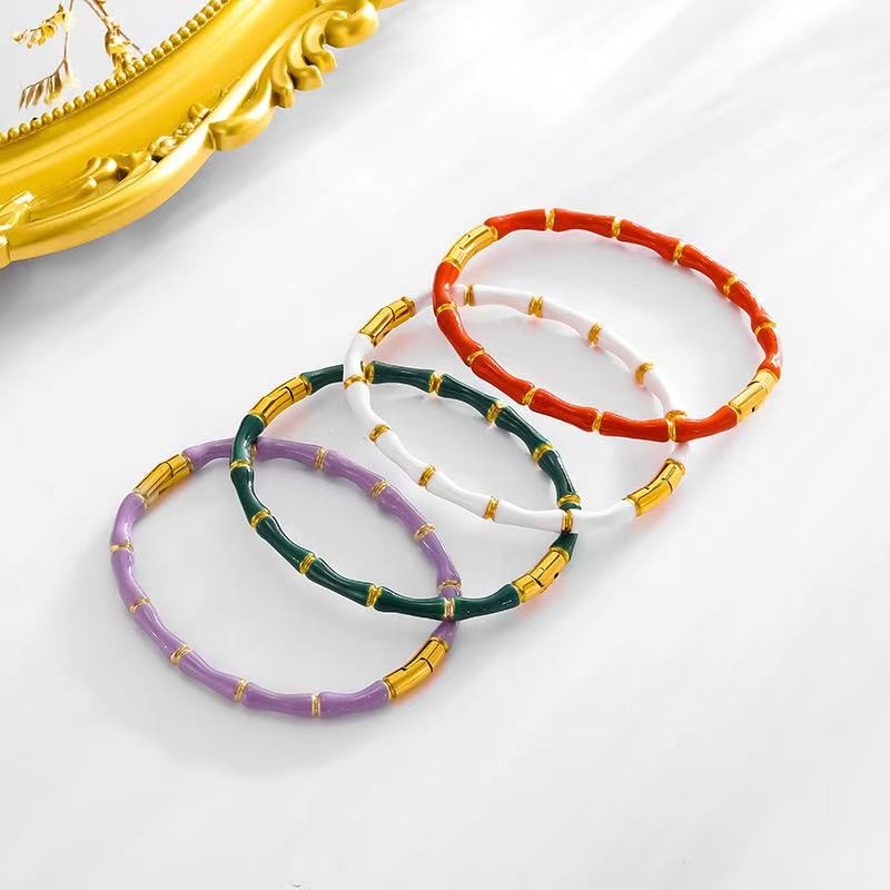 Bamboo Bracelet Factory - 18K Gold Plated Knot Design Jewelry