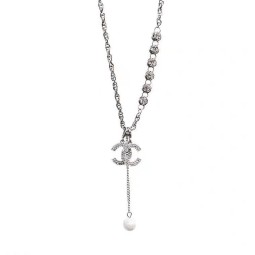 Letter Pendant Necklace Manufacturer - Stainless Steel Diamond