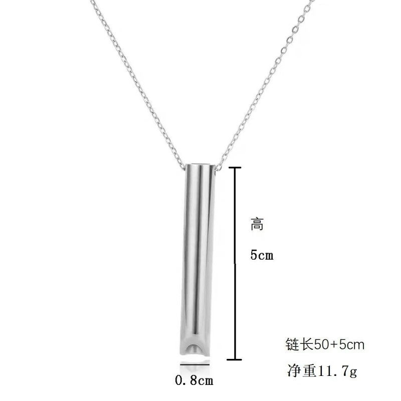 Anti-Anxiety Necklace Supplier - Whistle Calming Relief Jewelry