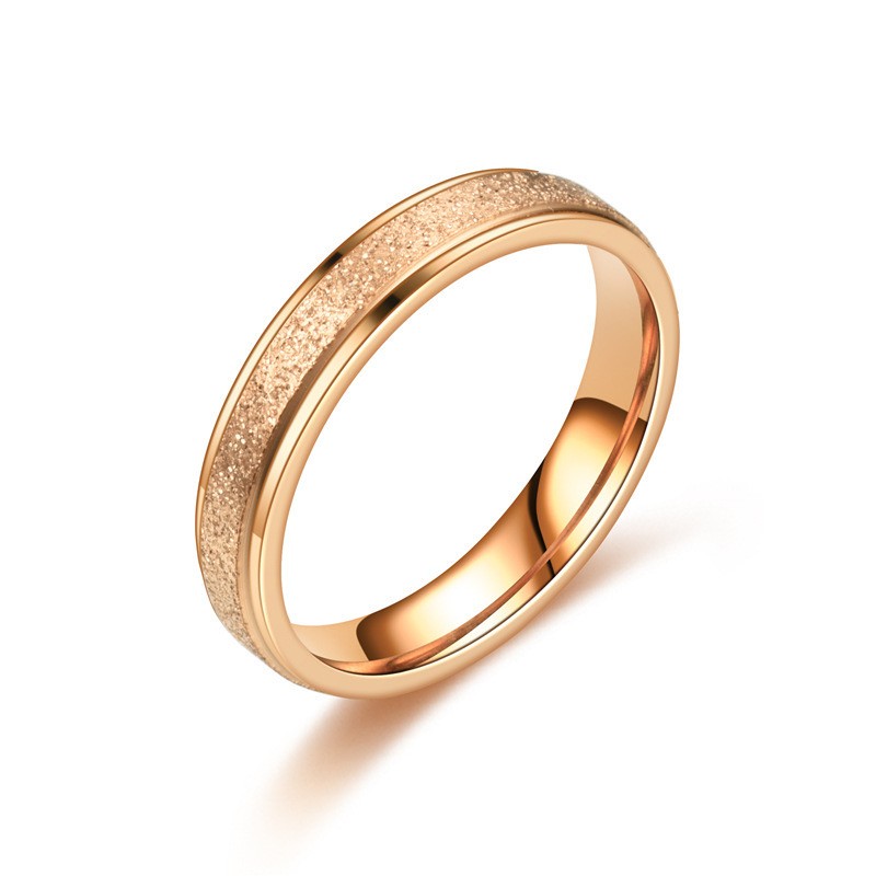 Starry Sky Ring Manufacturer - Frosted 18K Gold Plated Luxury