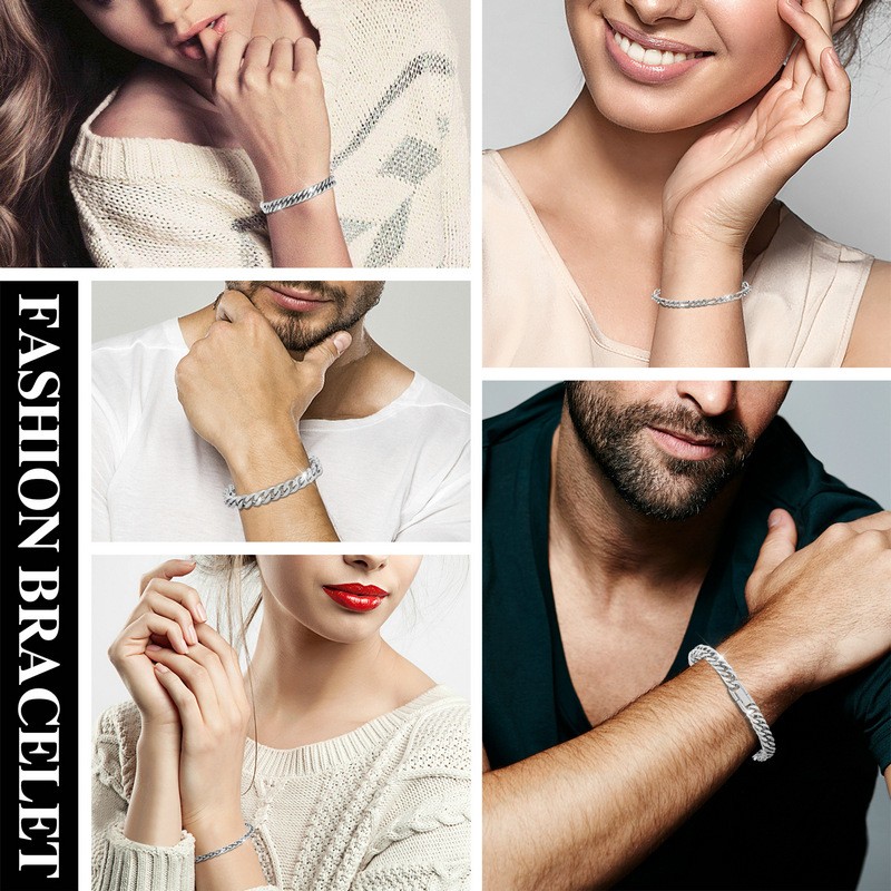 Geometric Bracelet Factory - Unisex No Fading Stainless Steel