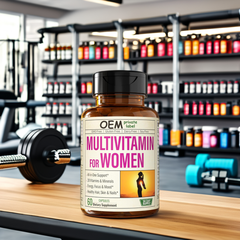 OEM Women's Complex Multivitamin Multimineral Capsules Factory - Mood Skin Health Enhancement Immunity Support Adults