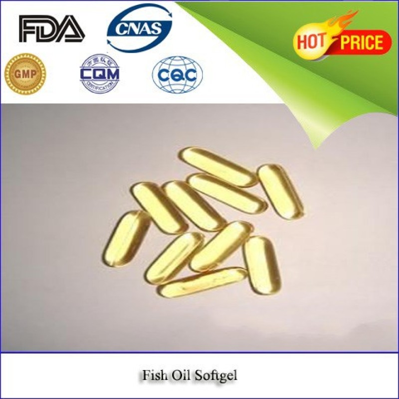 OEM Premium Concentrated Fish Oil Softgels Factory - 180mg EPA 120mg DHA 1000mg Omega-3 Heart Brain Health