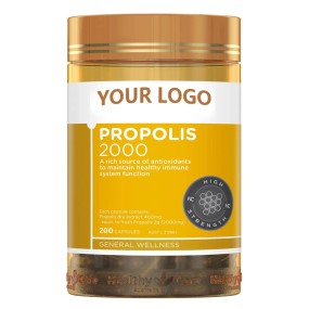 OEM Healthcare Supplement Propolis Capsule Factory - Immune Support Vitamin E Haccp Certificate Free Sample