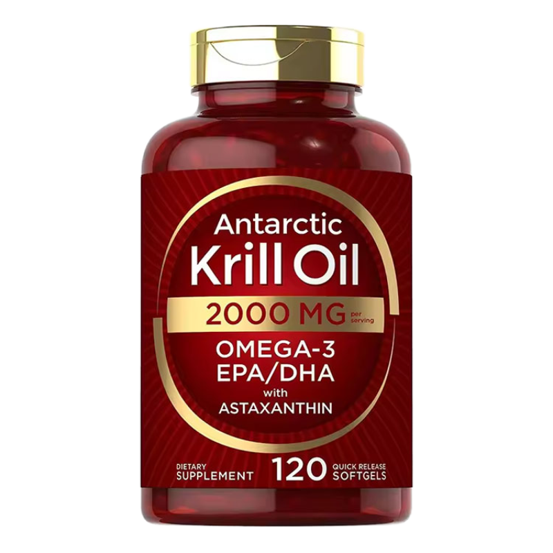 Wholesale OEM Antarctic Krill Oil Softgel Manufacturer - Omega 3 Fatty Acids Astaxanthin Supplements Fish Source