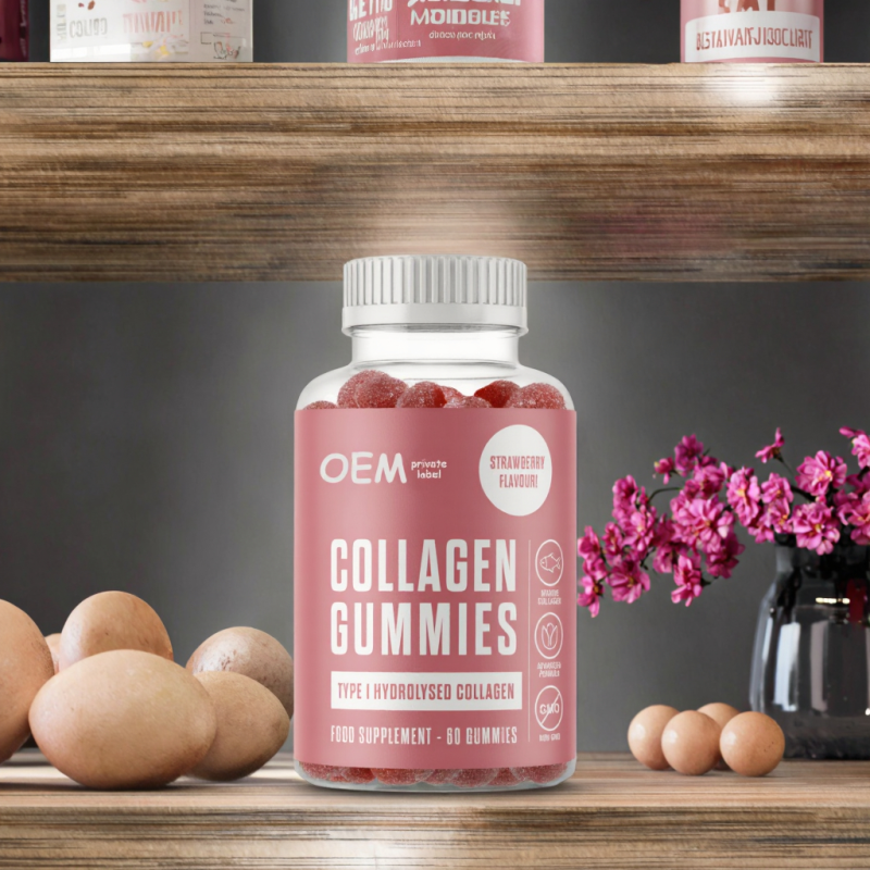 Wholesale Private Label Marine Collagen Gummies Manufacturer - Teenagers Adults Hair Skin Beauty Supplement Gummy Candy