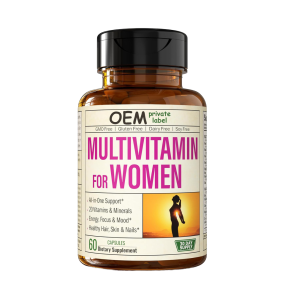 OEM Women's Complex Multivitamin Multimineral Capsules Factory - Mood Skin Health Enhancement Immunity Support Adults
