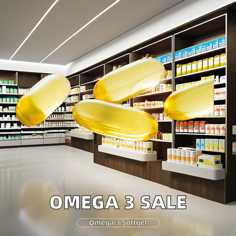 OEM High Quality Cod Liver Oil Softgel Factory - EPA DHA 80-10 Tg Customized Fish Oil Capsules