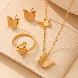 Butterfly Set Manufacturer - Necklace Earrings Rings Collection