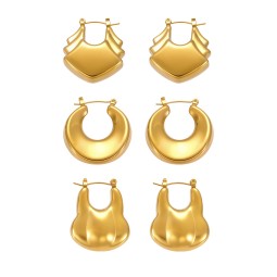 Geometric Hoop Manufacturer - Hollow Hoop Stainless Steel