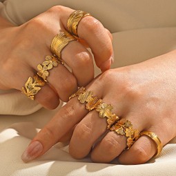 Zircon Ring Factory - 5A Luxury Hypoallergenic Open