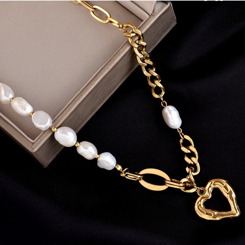 Heart Pendant Factory - Non Tarnish Gold Plated Pearl Jewelry