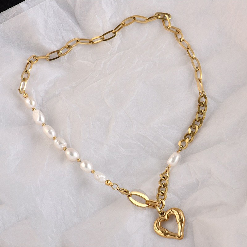 Heart Pendant Factory - Non Tarnish Gold Plated Pearl Jewelry