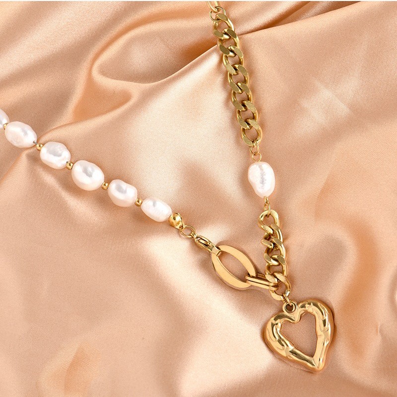 Heart Pendant Factory - Non Tarnish Gold Plated Pearl Jewelry