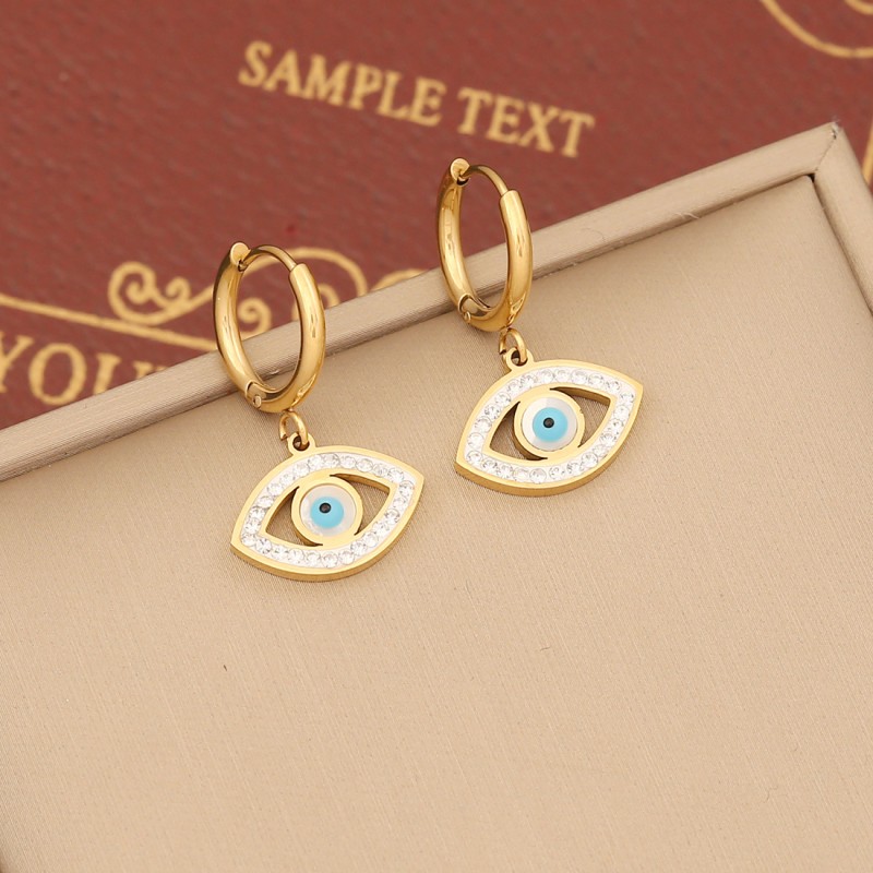 Devil Eye Set Manufacturer - 18K Gold Plated Zircon Jewelry