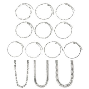 Sweater Chain Factory - Snowflake Pendant Christmas Jewelry