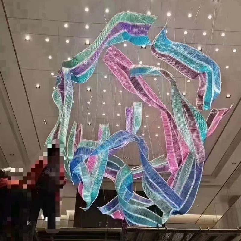 Crystal Chandelier Manufacturer - Custom Hotel Lobby Lighting