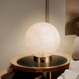 Moon Lamp Manufacturer - Spain Marble Touch Switch
