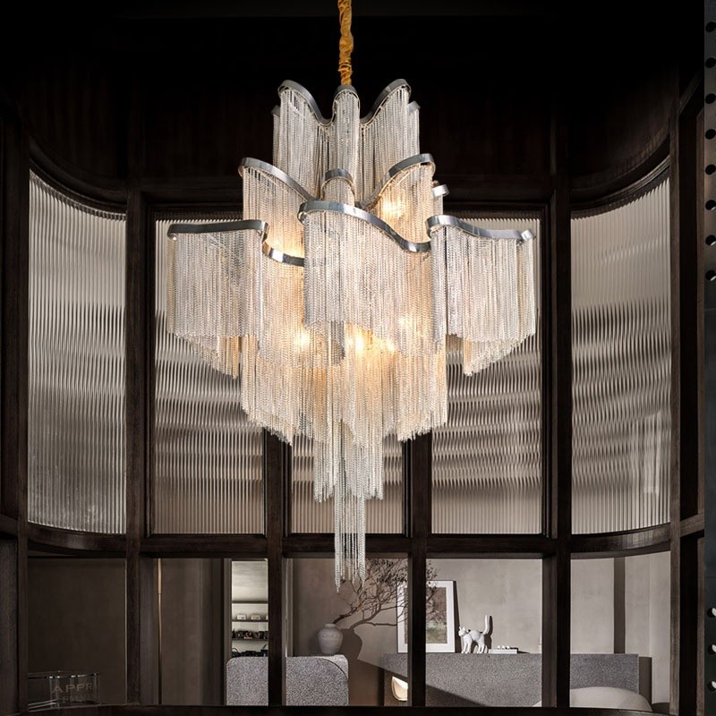 Customization Supplier - Tassel Art Design Chandelier