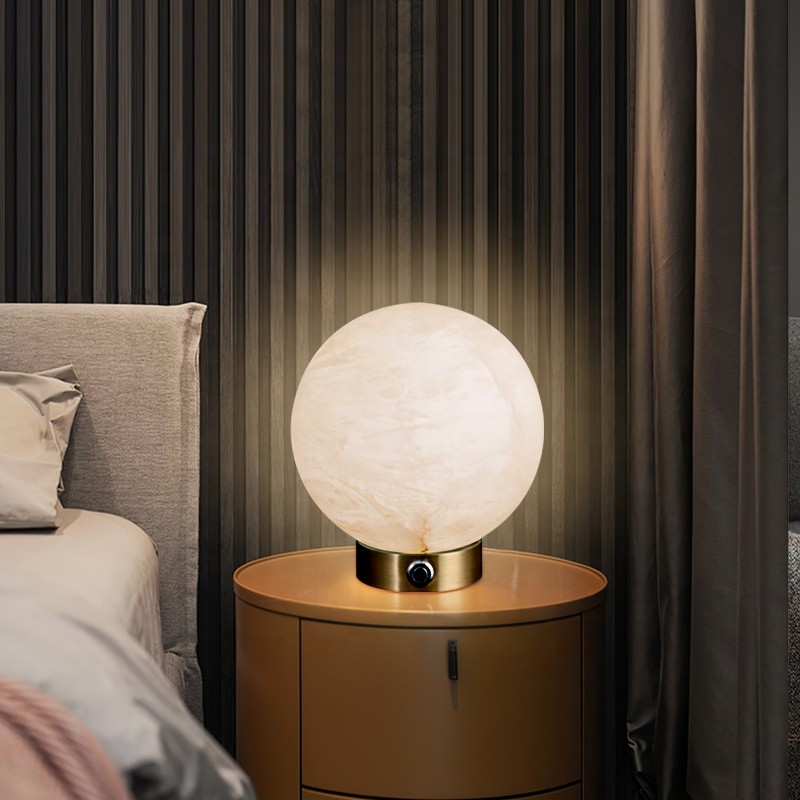 Moon Lamp Manufacturer - Spain Marble Touch Switch