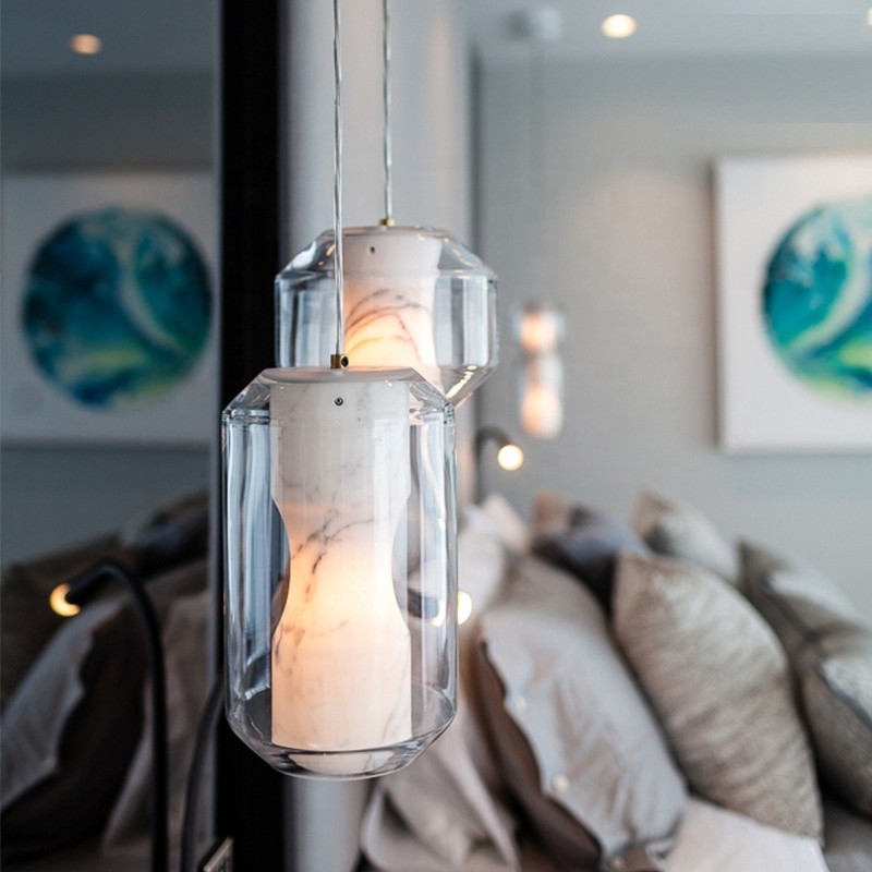 Marble Pendant Manufacturer - Nordic Stone Dining Room Lamp
