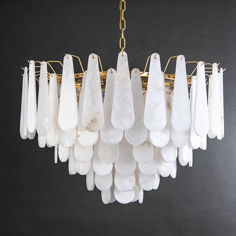 Alabaster Supplier - Minimalist Villa Decorative Lamp