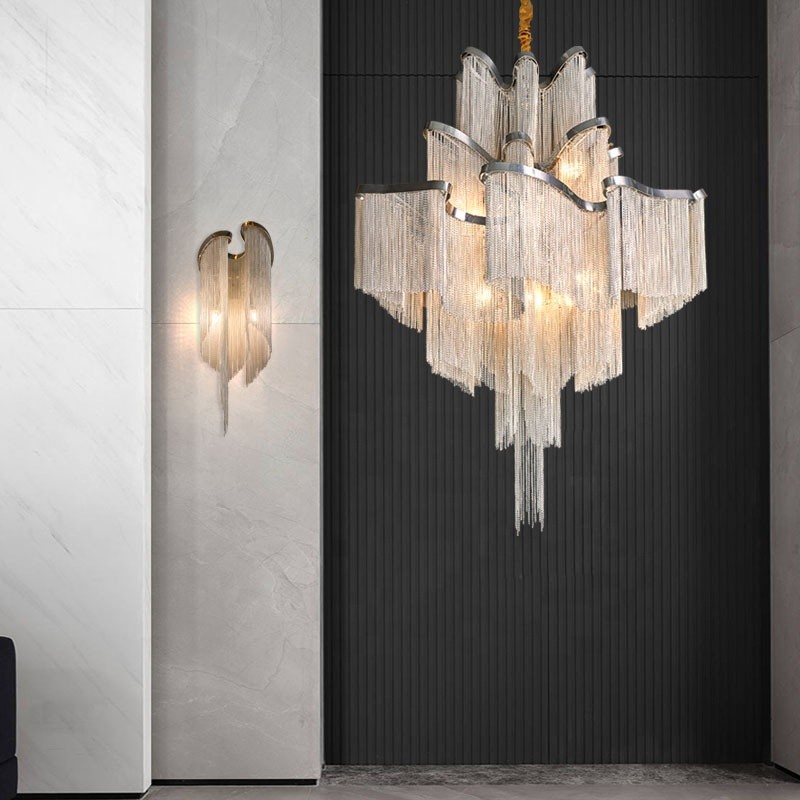 Customization Supplier - Tassel Art Design Chandelier