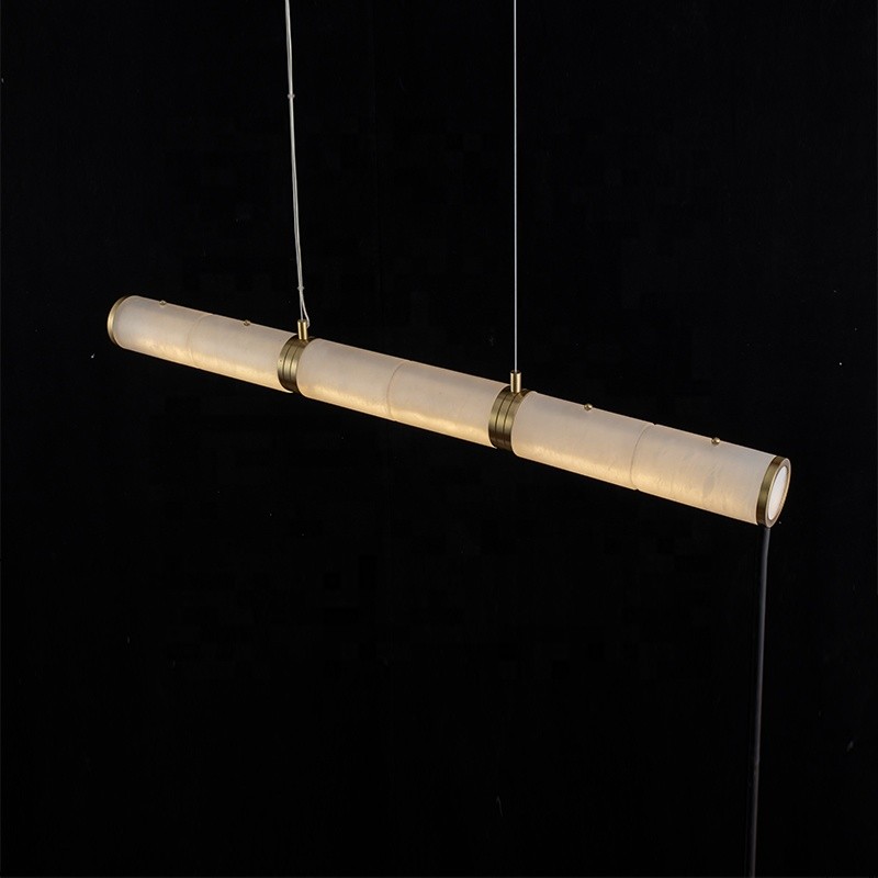 Chinese Pendant Supplier - Marble Brass Strip Lighting