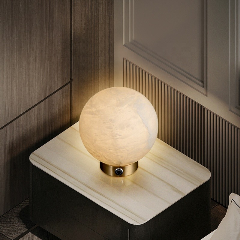 Moon Lamp Manufacturer - Spain Marble Touch Switch