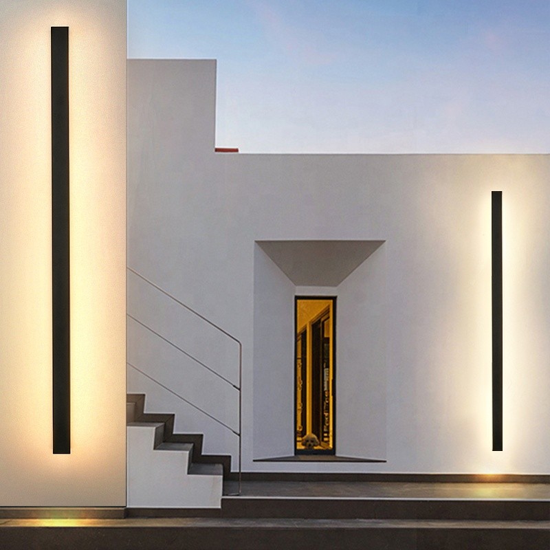 Matte Manufacturer - Black Waterproof Wall Lamp