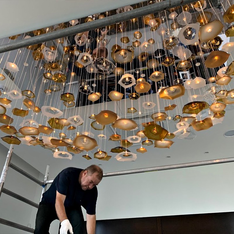 Custom Chandelier Manufacturer - Large Project LED Lighting