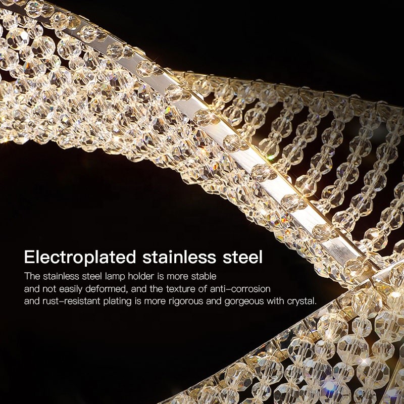 Drop Pendant Factory - Steel Crystal Custom Lighting