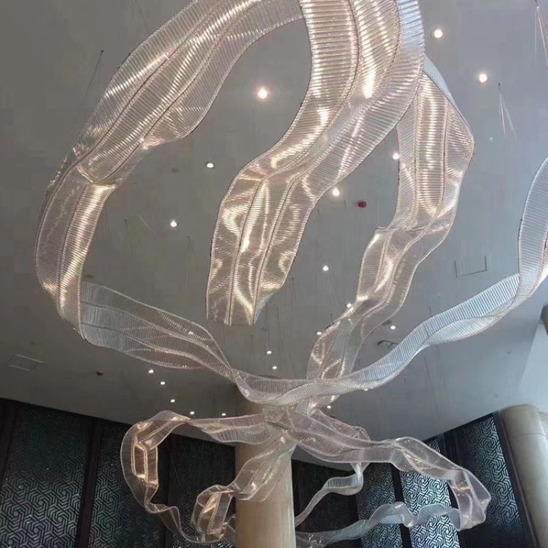 Crystal Chandelier Manufacturer - Custom Hotel Lobby Lighting