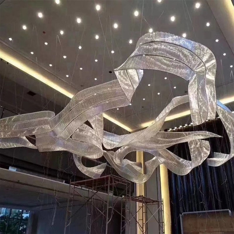 Crystal Chandelier Manufacturer - Custom Hotel Lobby Lighting
