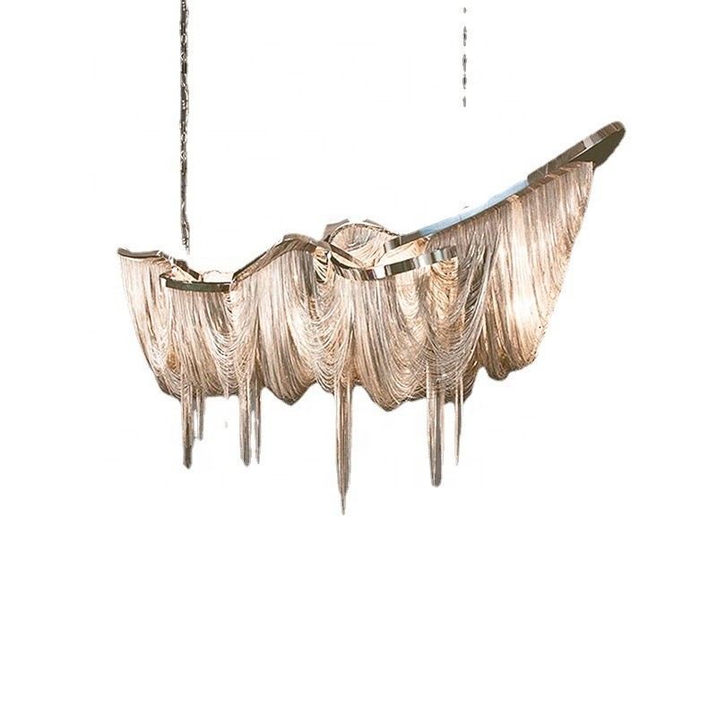 Italian Supplier - Designer Bar Chain Chandelier