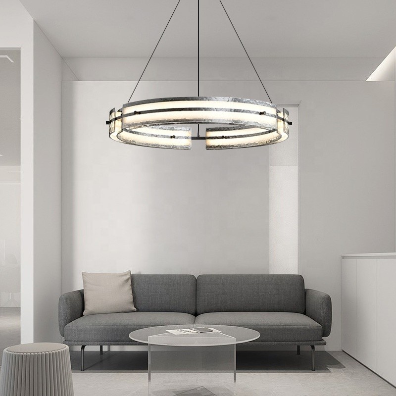 Copper Supplier - Glass Ring Nordic Pendant