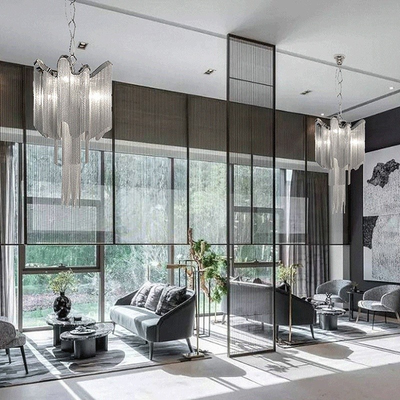 Creative Manufacturer - Aluminum Chain Villa Lighting