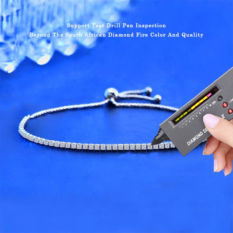 925 Sterling Silver Tennis Bracelet Supplier - Classic Romance Wedding Engagement Moissanite